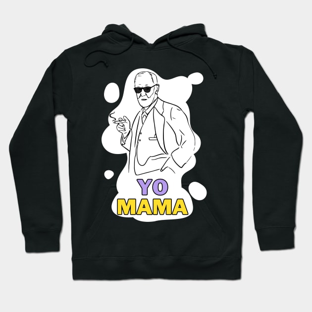 yo mama Hoodie by Amy x Morgan Illustrations